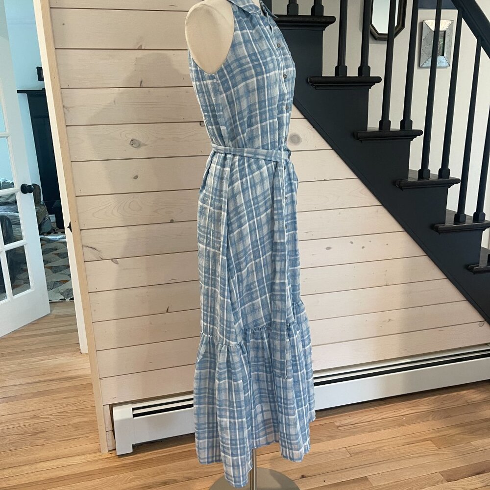 031 By Anthropologie Sleeveless Buttondown Shirt Dress Size XXS - Picture 7 of 9